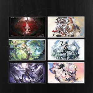 Wuthering Waves Resonator Themed Splash Art Embossed Colored Paper