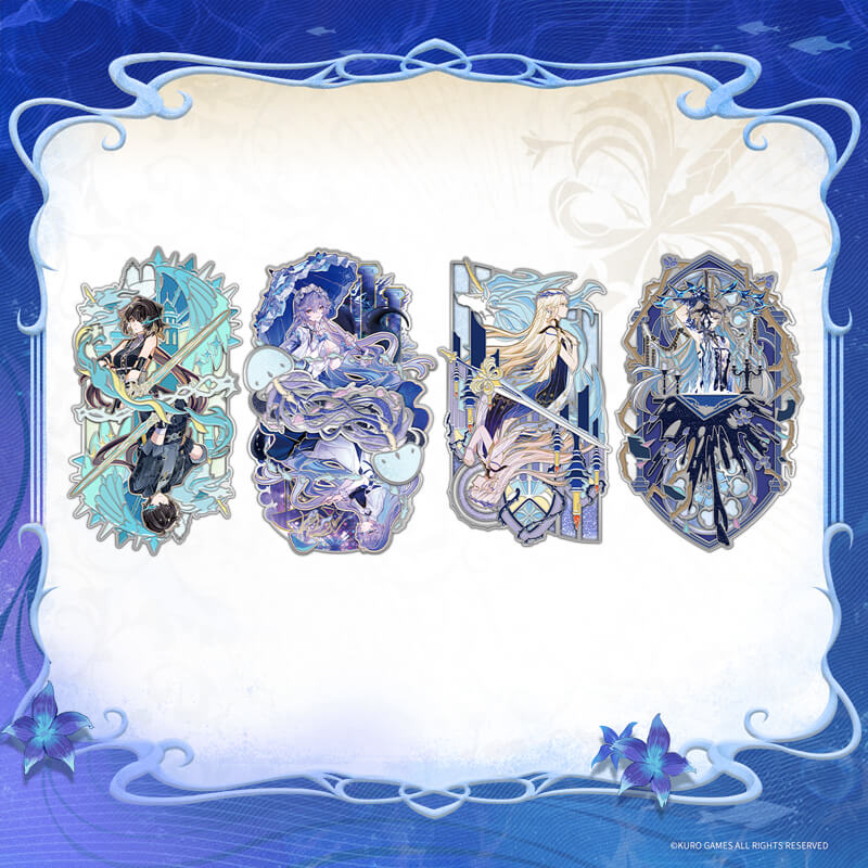 Wuthering Waves Resonator Themed Extra-Large Splash Art Standee combo set