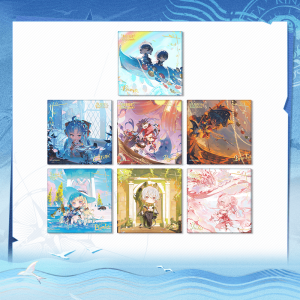 Wuthering Waves Chibi Resonator Series Unframed Colored Paper