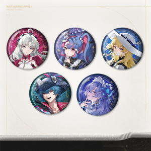 Wuthering Waves Resonator Themed Avatar Reflective Badge Vol.2