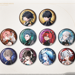 Wuthering Waves Resonator Themed Avatar Reflective Badge Vol.1