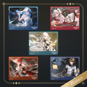 【Bonus Gift】Wuthering Waves Resonator Themed Transparent Photocard