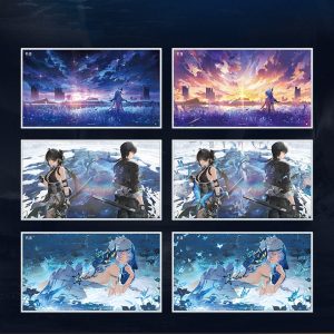 Wuthering Waves Resonator Themed The Shorekeeper Lenticular Colored Paper