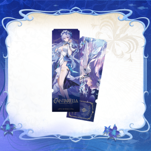 【Bonus】Resonator Themed Glitter Laser Ticket