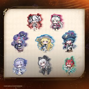 Wuthering Waves Resonator Themed Chibi Eye-Trace Colorful Standee Vol.2