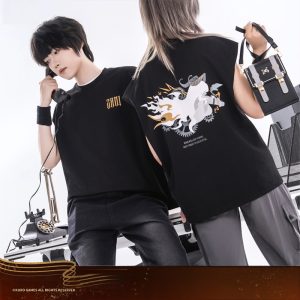 Wuthering Waves Resonator Themed Zani Character Image Sleeveless Tank Top