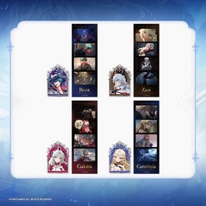 Wuthering Waves Stars Intertwined Series Metal Badge Set