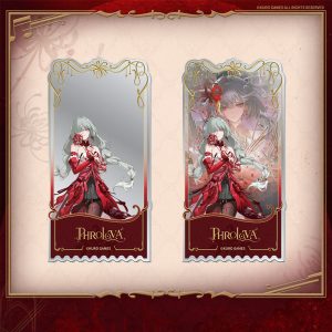 Wuthering Waves Resonator Themed Phrolova Acrylic Mirrored Ticket