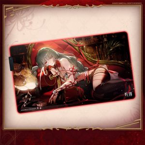 Wuthering Waves Resonator Themed Melodies Yonder RGB Glowing Mouse Pad