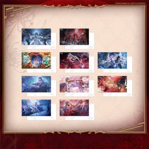 Wuthering Waves Resonator Themed Illustrated Postcard Set