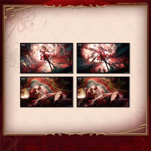 Wuthering Waves Resonator Themed Lenticular Colored Paper
