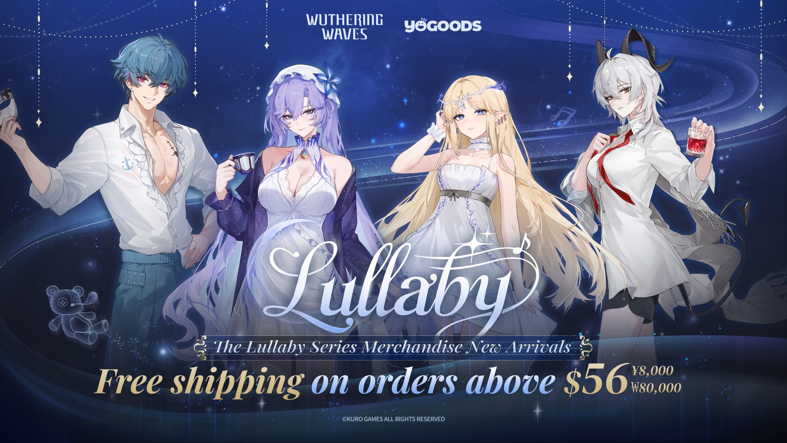 Yogoods × Wuthering Waves Collab Merch: Lullby Presale Now