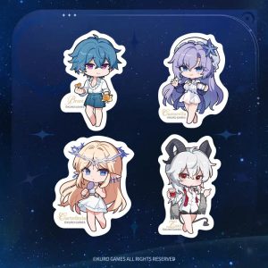 Bonus Gift:Yogoods×Wuthering Waves Lullaby-Themed Chibi Sticker Set
